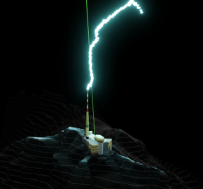 Demonstration of Laser guided lightning